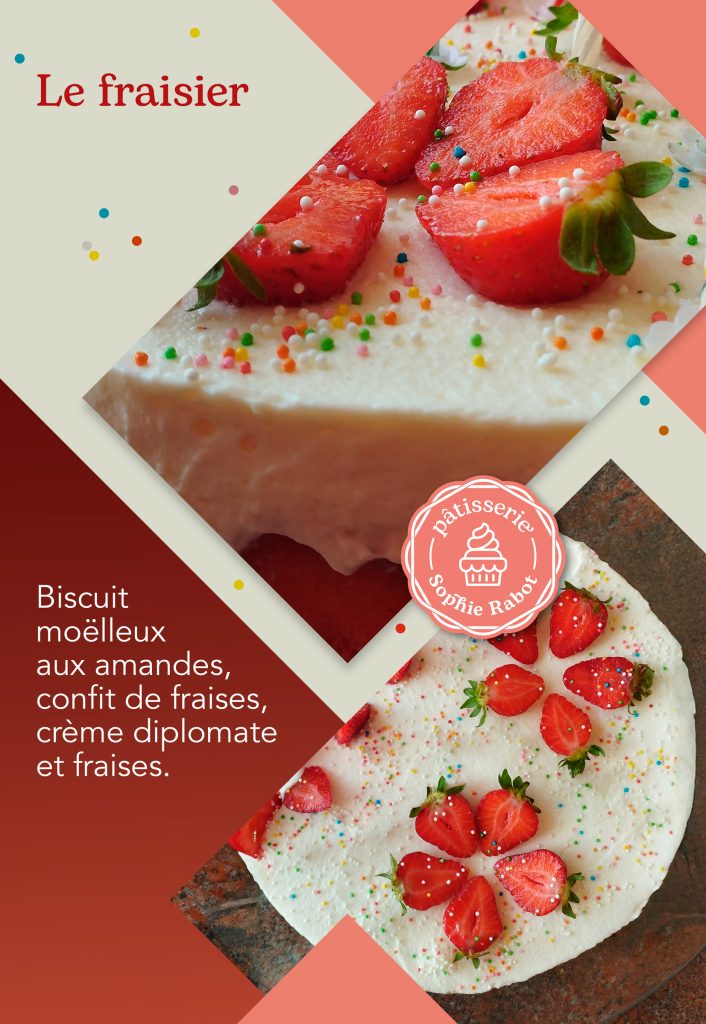 Fraisier Sophie Rabot Pâtisserie