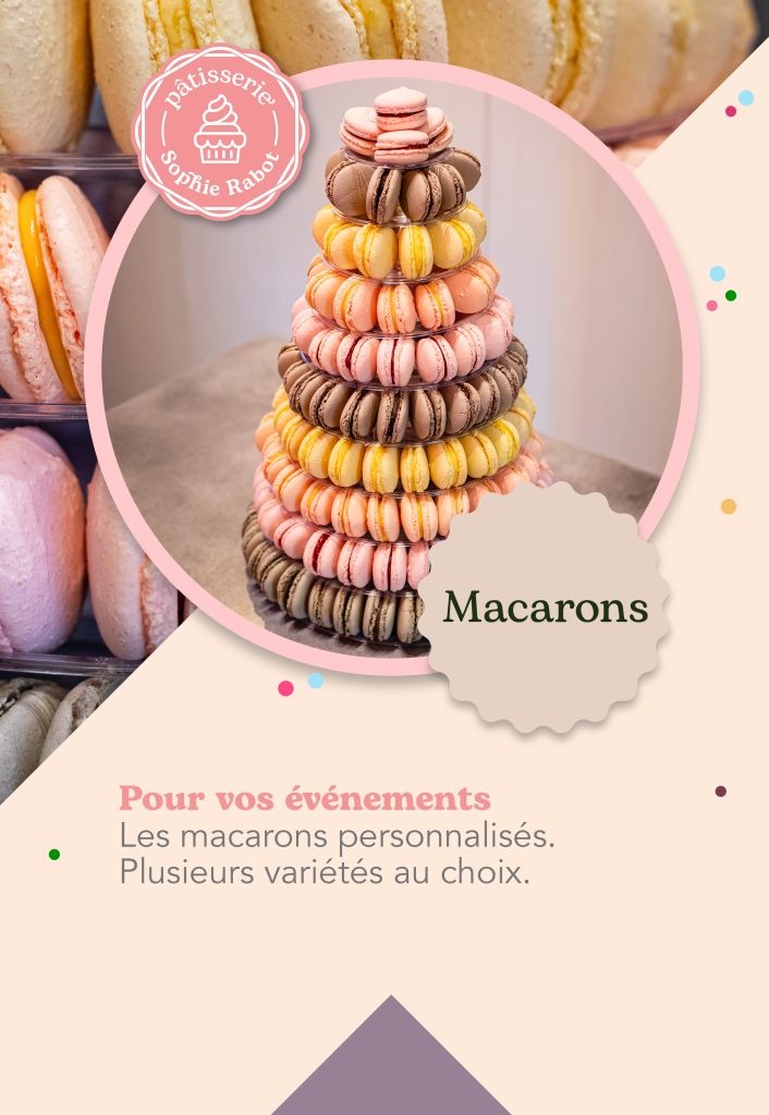 Pyramide Macarons Sophie Rabot Pâtisserie