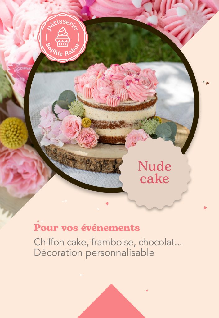 Nude cake Sophie Rabot Pâtisserie