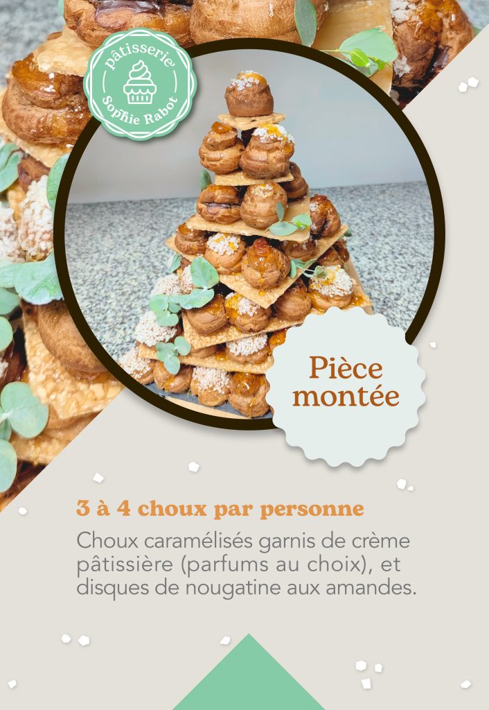 Pièce montée Sophie Rabot Pâtisserie